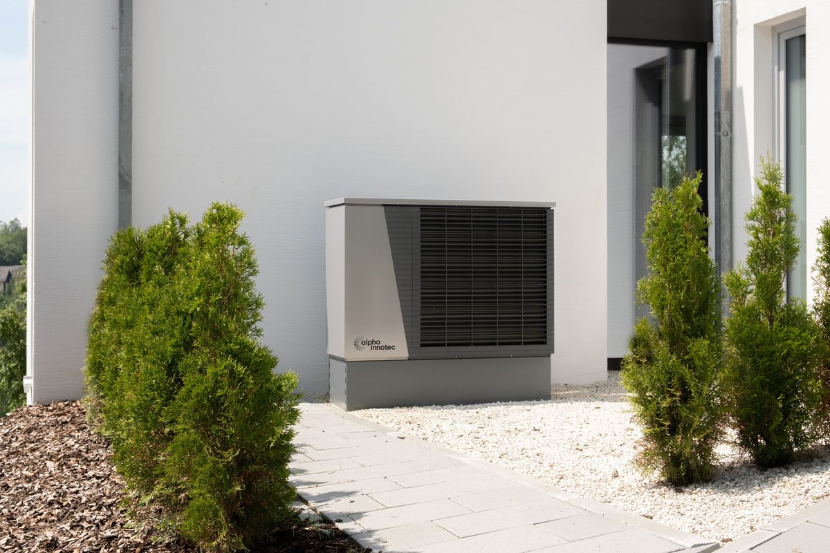 Unité extérieure d'une pompe à chaleur air-eau